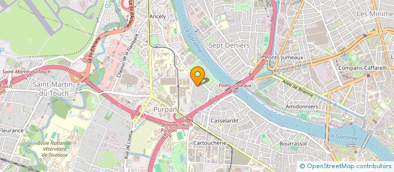 localisation de l'entreprise SAS CAND à TOULOUSE