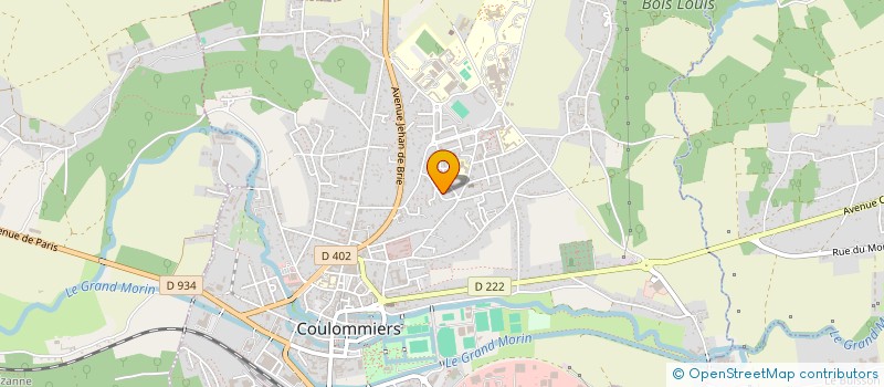 localisation de l'entreprise SAS CANOLLI E.F à COULOMMIERS