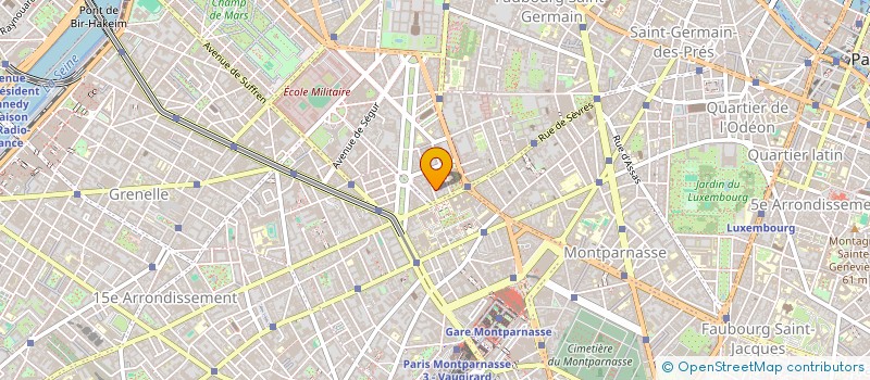 localisation de l'entreprise SAS CAP  PARIS