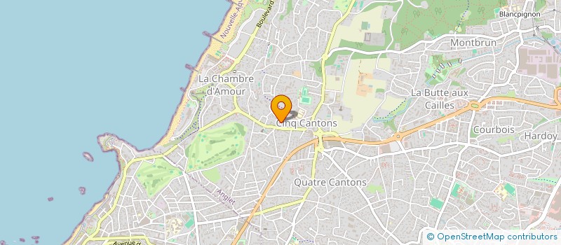localisation de l'entreprise SAS CAP VOCATION à ANGLET