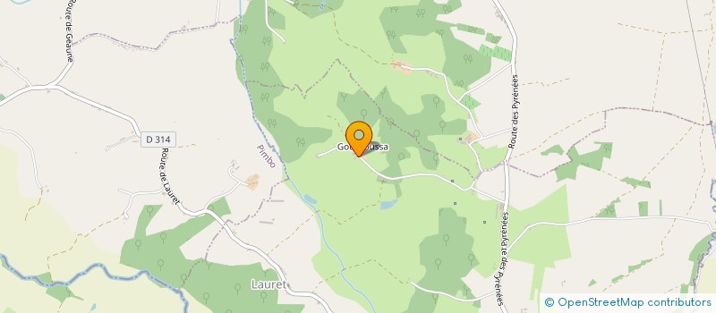 localisation de l'entreprise SAS CAPDEBOSCQ  LAURET