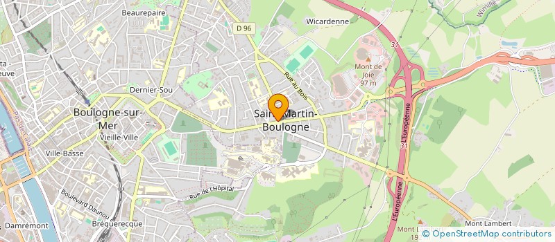 localisation de l'entreprise SAS CAPTEAM BOULOGNE à SAINT-MARTIN-BOULOGNE