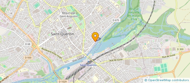 localisation de l'entreprise SAS CAR 2000 à SAINT-QUENTIN