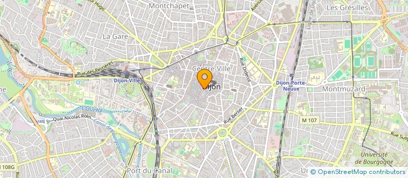 localisation de l'entreprise SAS CARACTERE CONFIDENTIEL à DIJON