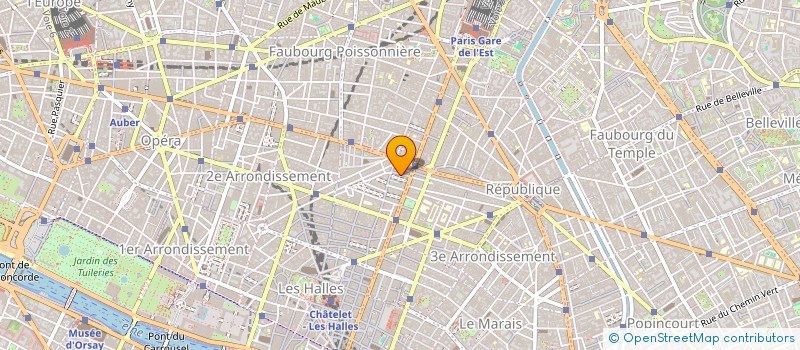 localisation de l'entreprise SAS CARADILLI à PARIS