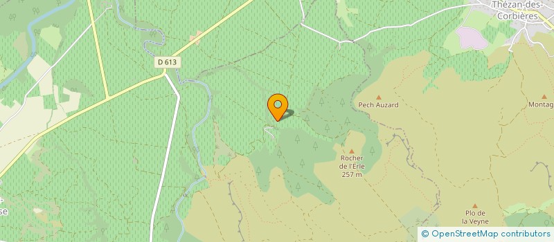 localisation de l'entreprise SAS CARAGUILHES  SAINT-LAURENT-DE-LA-CABRERISSE