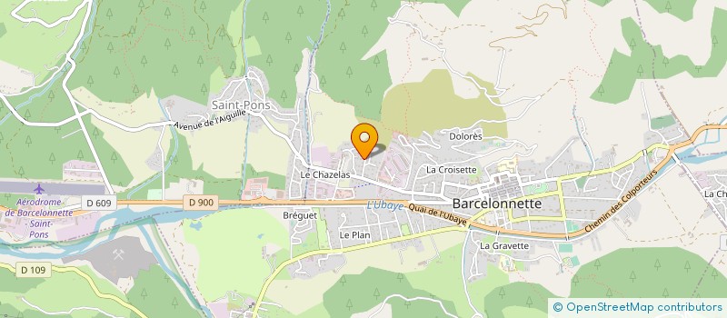 localisation de l'entreprise SAS CARL''EAU à BARCELONNETTE