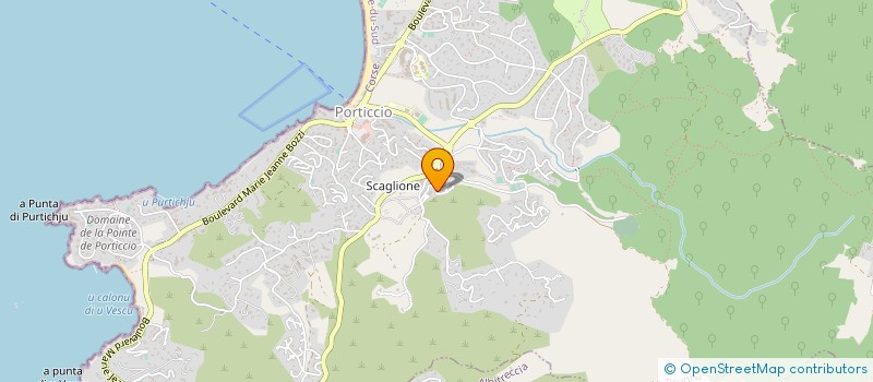 localisation de l'entreprise SAS CARLIER à ALBITRECCIA