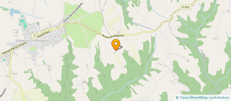 localisation de l'entreprise SAS CARME ENERGIE  SAINT-MICHEL-LABADIE