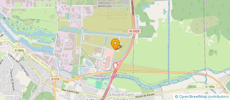 localisation de l'entreprise SAS CARPE DIEM HONFLEUR  HONFLEUR