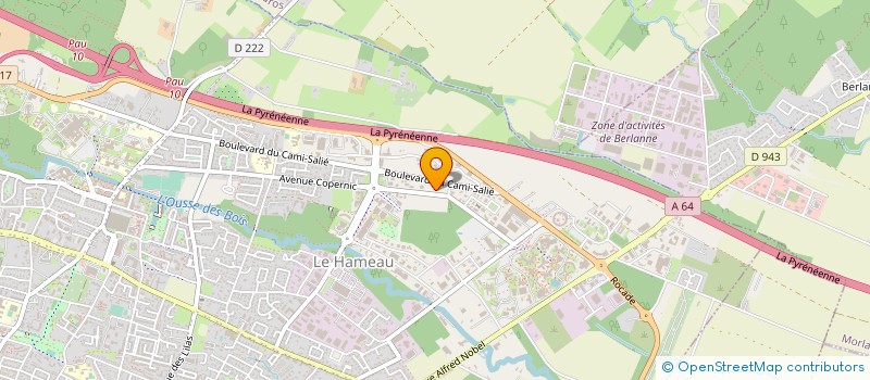 localisation de l'entreprise SAS CARRIQUIRY SECURITE à PAU