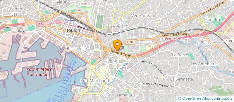 localisation de l'entreprise SAS CARROSSERIE DE L'UNION  BOBIGNY