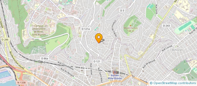 localisation de l'entreprise SAS CARTIER CONSEILS  MONT-SAINT-AIGNAN