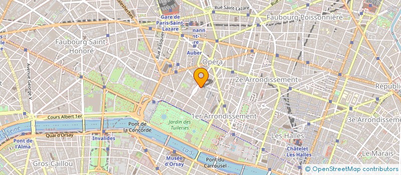 localisation de l'entreprise SAS CASAL JOAILLERIE PARIS à PARIS