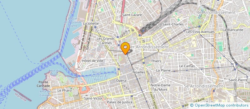 localisation de l'entreprise SAS CASHBOX à MARSEILLE 1