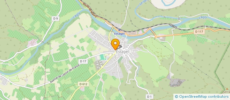 localisation de l'entreprise SAS CASSYCOIFF  ESTAGEL