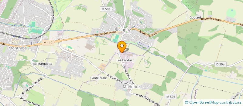 localisation de l'entreprise SAS CAUQUIL à MONDOUZIL