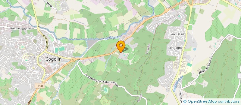 localisation de l'entreprise SAS CAUVIN à COGOLIN