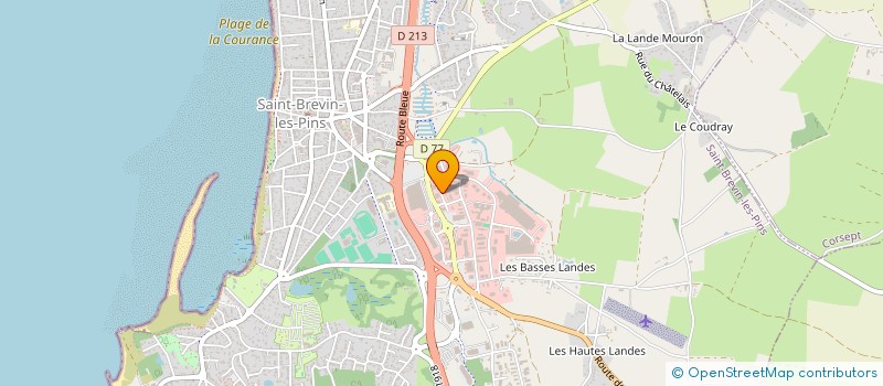localisation de l'entreprise SAS CAVA à SAINT BREVIN LES PINS