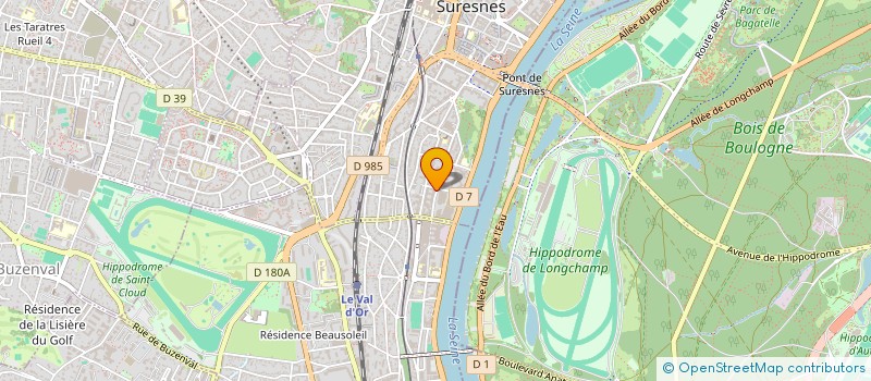 localisation de l'entreprise SAS CAVAILLE NAIRAUD à SURESNES