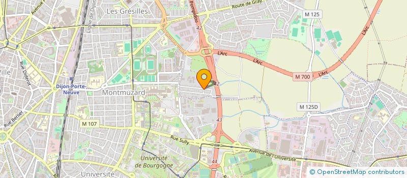 localisation de l'entreprise SAS CAVEAU JEANNIN  LONGVIC