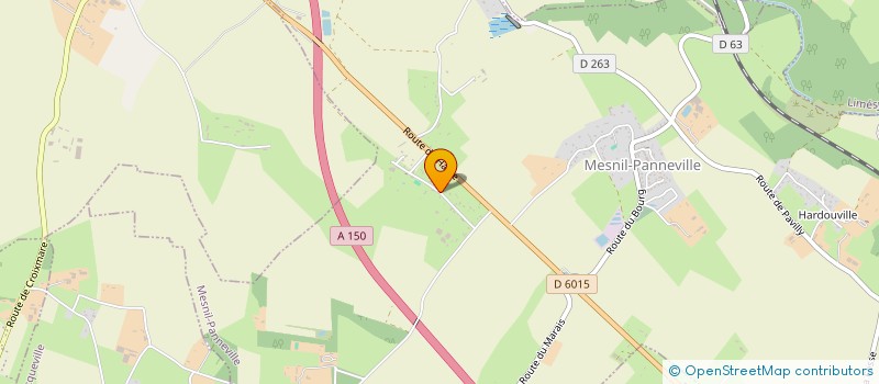 localisation de l'entreprise SAS CAVELIER ET ASSOCIES  MESNIL-PANNEVILLE