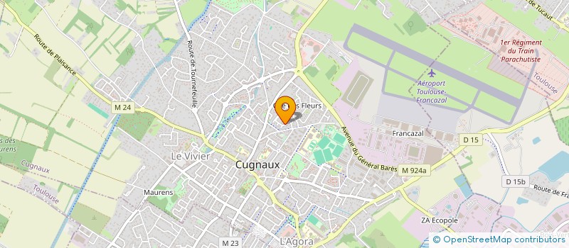 localisation de l'entreprise SAS CB à VILLENEUVE-TOLOSANE