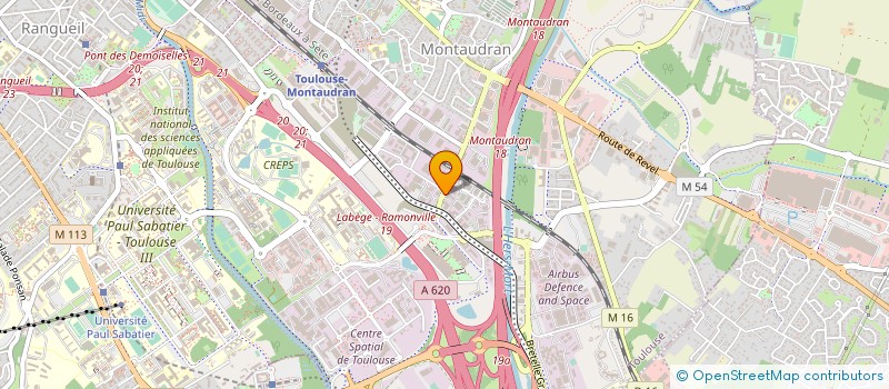 localisation de l'entreprise SAS CBM BOIS à TOULOUSE
