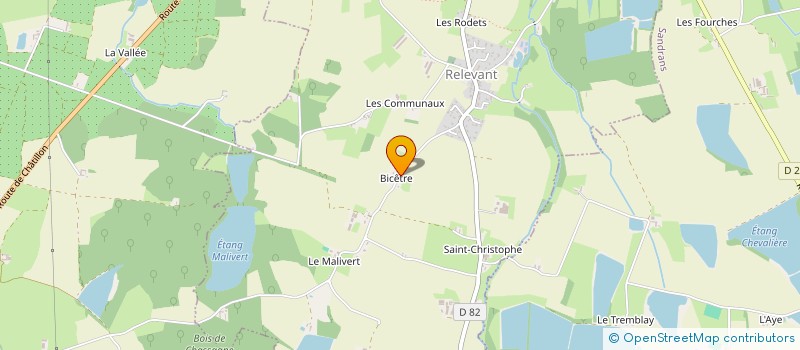 localisation de l'entreprise SAS CCZ VIVALDI  RELEVANT