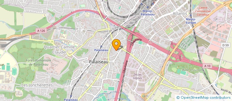 localisation de l'entreprise SAS CDM-BET à PALAISEAU