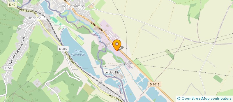 localisation de l'entreprise SAS CEDRIC BOINET à BEAUCHAMPS