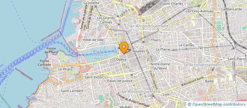 localisation de l'entreprise SAS CEDRIC ET JULIE à MARSEILLE