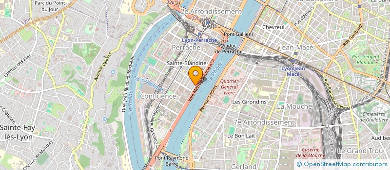 localisation de l'entreprise SAS CEGELY à LYON