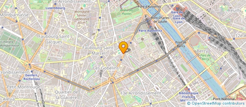 localisation de l'entreprise SAS CELESTIN PRODUCTIONS  PARIS