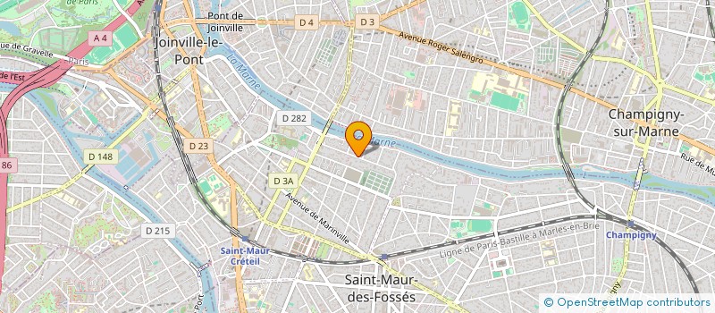 localisation de l'entreprise SAS CENTRE MULTIMEDIA DE TRAITEMENT ET DE DIFFUSION DE L INFORMATION à SAINT-MAUR-DES-FOSSES