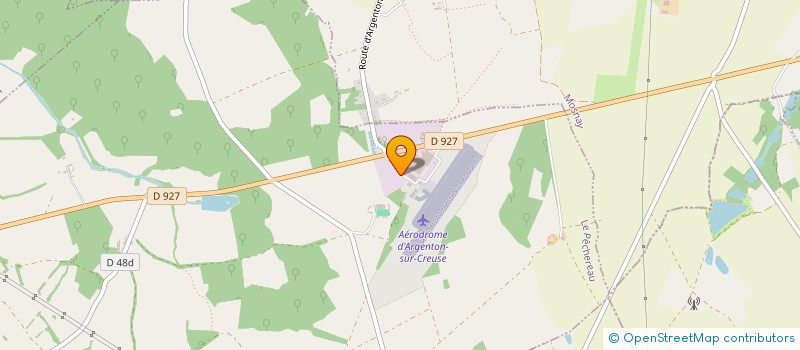 localisation de l'entreprise SAS CEPC DU VAL DE CREUSE à LE PECHEREAU