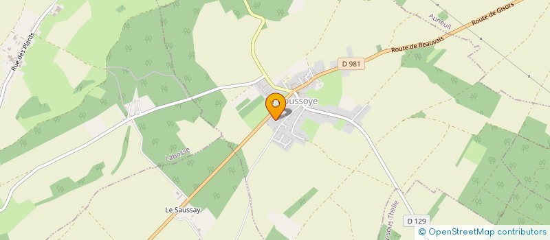 localisation de l'entreprise SAS CFB SOLUTIONS  BEAUVAIS