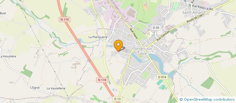 localisation de l'entreprise SAS CFEHU  TORIGNY-LES-VILLES