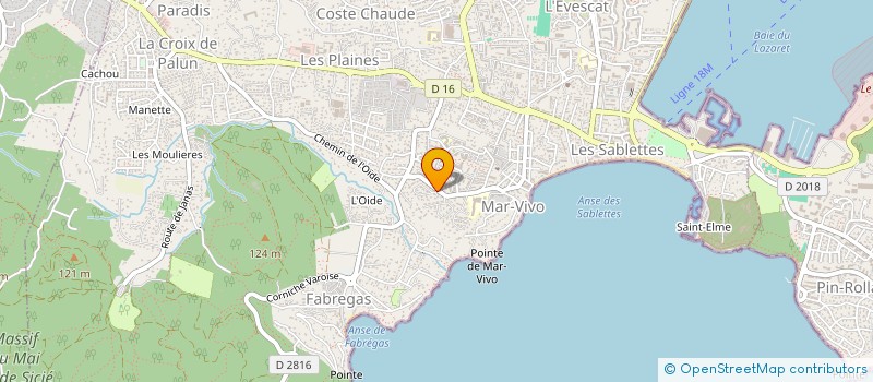 localisation de l'entreprise SAS CGB à LA SEYNE-SUR-MER