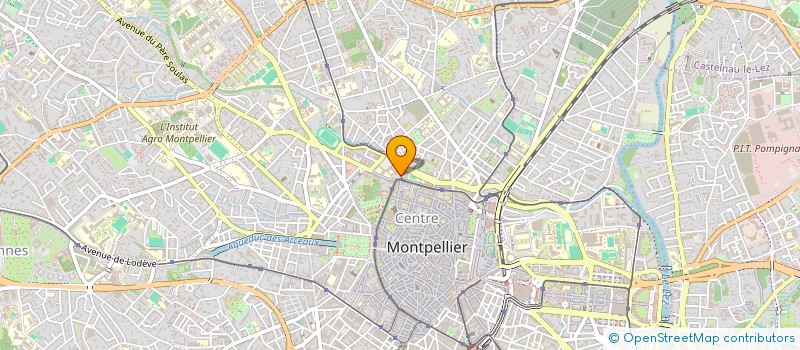 localisation de l'entreprise SAS CGI CONSTRUCTION à MONTPELLIER