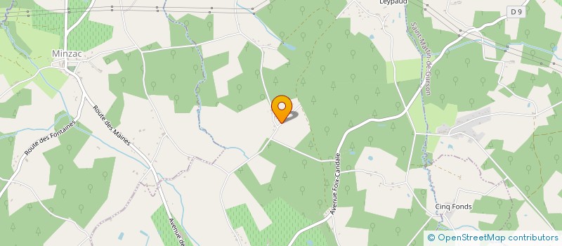 localisation de l'entreprise SAS CGMN  VILLEFRANCHE-DE-LONCHAT