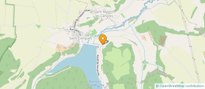 localisation de l'entreprise SAS CHABANE - PERDEREAU à SAINT-CIERGUES