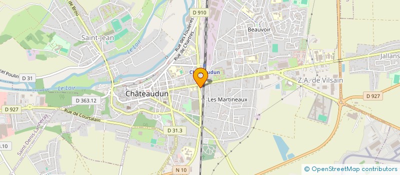 localisation de l'entreprise SAS CHABERT à CHATEAUDUN