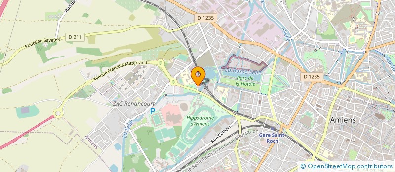 localisation de l'entreprise SAS CHALDA  AMIENS