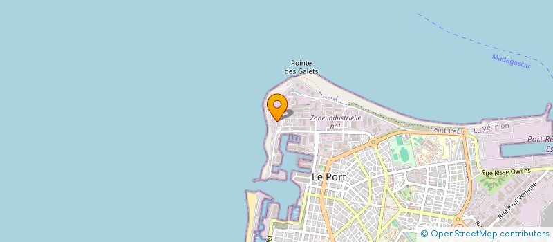 localisation de l'entreprise SAS CHALOUPE  LE PORT