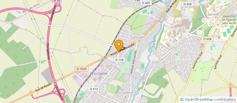 localisation de l'entreprise SAS CHALUMEAUX  SALOUEL