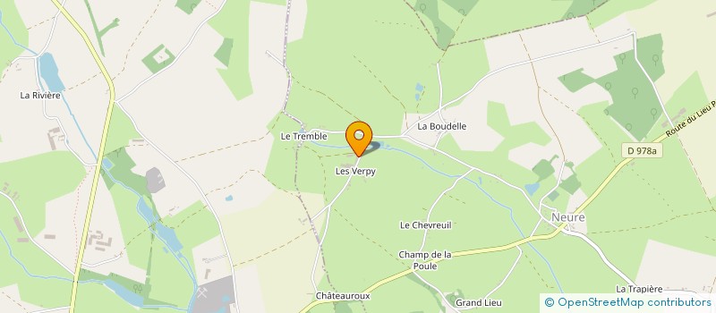 localisation de l'entreprise SAS CHAMIGNON ENERGY  NEURE