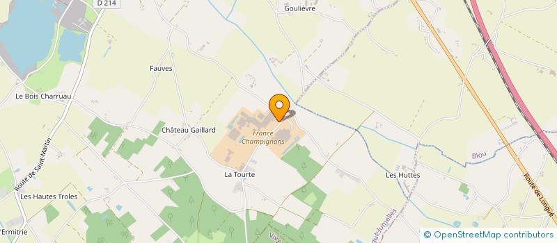 localisation de l'entreprise SAS CHAMPILOIRE à LONGUE-JUMELLES