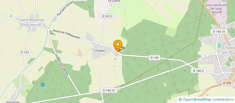 localisation de l'entreprise SAS CHAPPE à SAINT-MAIXME-HAUTERIVE