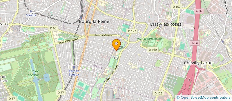 localisation de l'entreprise SAS CHARLES ET LEONA PARIS à L'HAY-LES-ROSES
